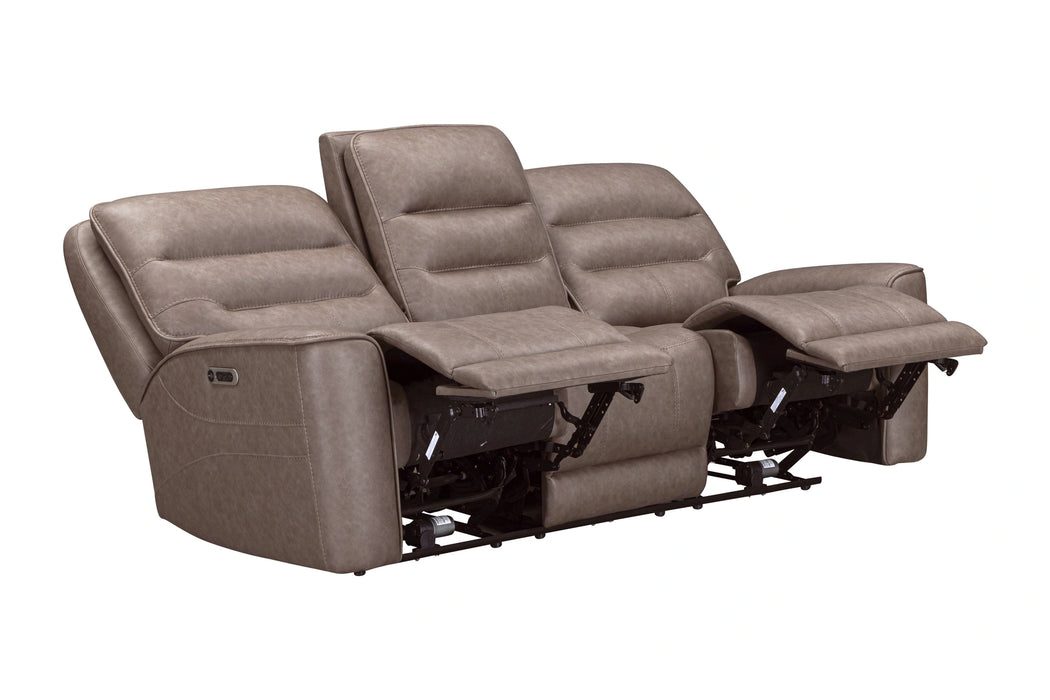 Parker Living Lawson - Sydney Brunette Zero Gravity Triple Power Reclining Sofa with Drop Down Table P2