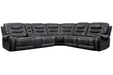 Parker Living Outlaw - Stallion 6 Piece Modular Power Reclining Sectional with Drop Down Table
