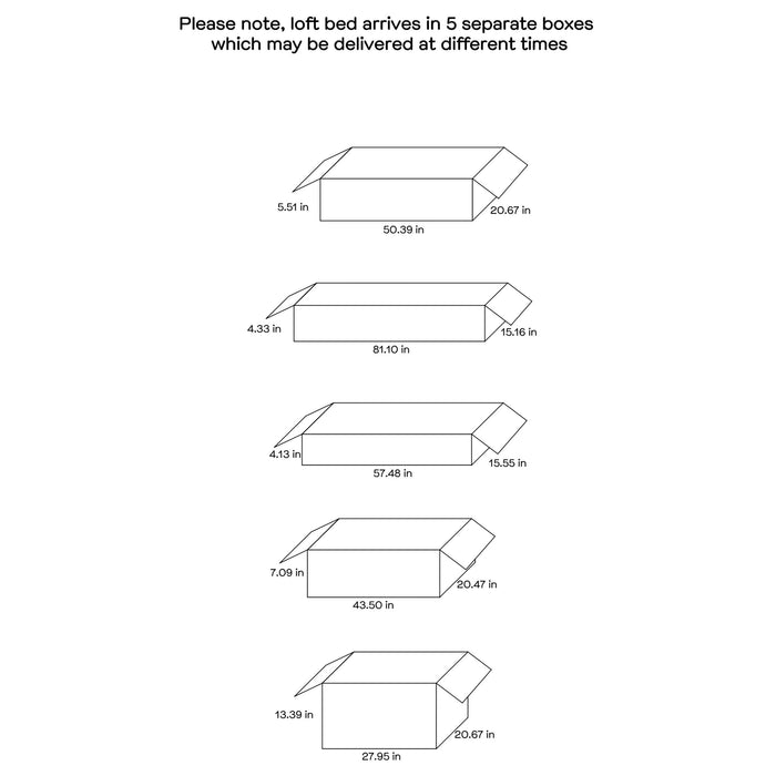Millie Loft Beds - All Brands Furniture (NJ)