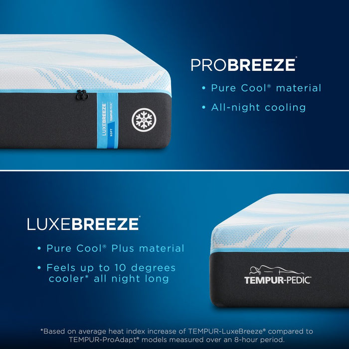 Tempur-Pedic LuxeBreeze Soft Mattress