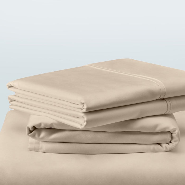 TEMPUR Classic Cotton Sheet Set Sandstone
