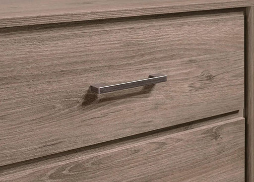 Crown Mark Furniture River 2 Drawer Nightstand in Brown - All Brands Furniture (NJ)