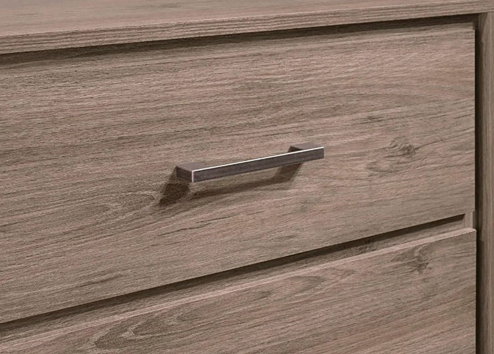 Crown Mark Furniture River 2 Drawer Nightstand in Brown - All Brands Furniture (NJ)