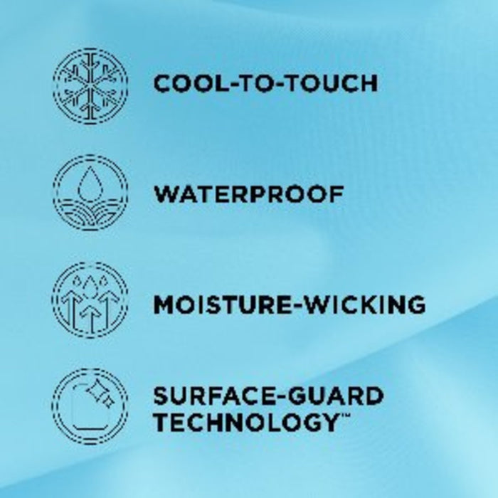 Tempur-Protect Breeze Mattress Protector - Split Head King