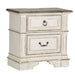Abbey Park Panel Bed, Dresser & Mirror, Night Stand image