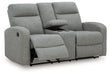 Gauntlet Reclining Loveseat with Console - All Brands Furniture (NJ)