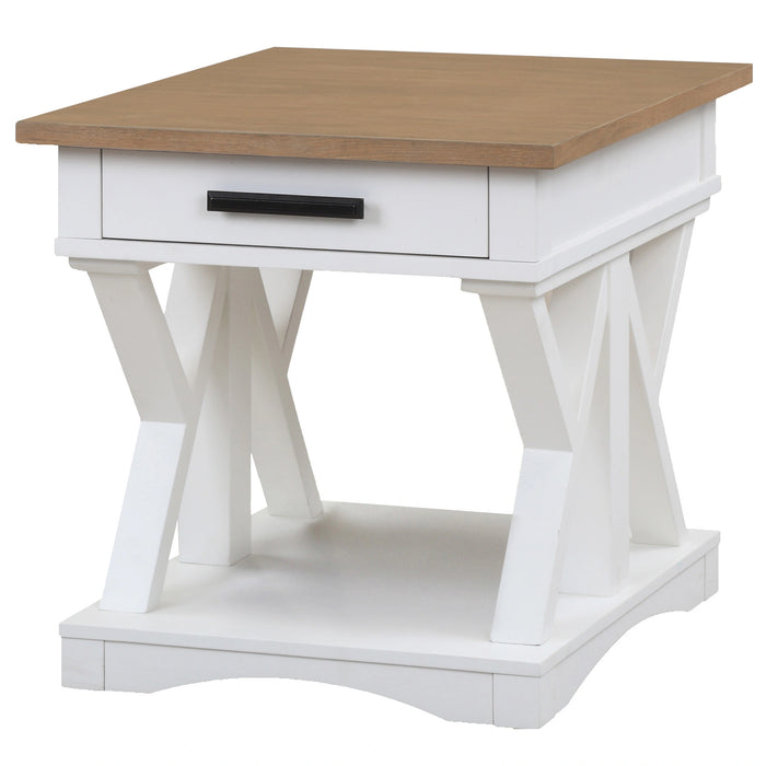 Parker House Americana Modern - Cotton Lift Top Cocktail Table with 2 End Tables