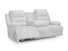 Rhines Falls Power Reclining Sofa with Drop Down Table - All Brands Furniture (NJ)