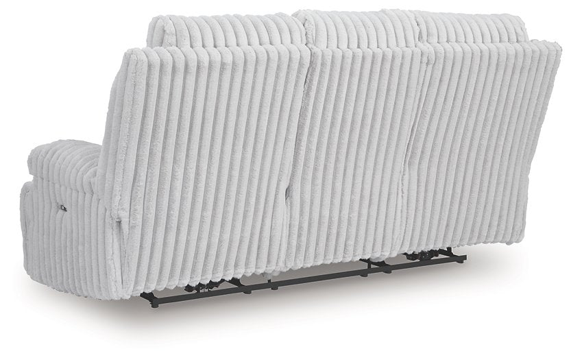 Rhines Falls Power Reclining Sofa with Drop Down Table - All Brands Furniture (NJ)