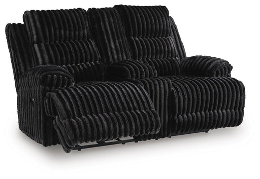 Rhine Falls Reclining Loveseat with Console - All Brands Furniture (NJ)