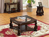 Crown Mark Furniture Madison Wood Coffee Table in Brown - All Brands Furniture (NJ)