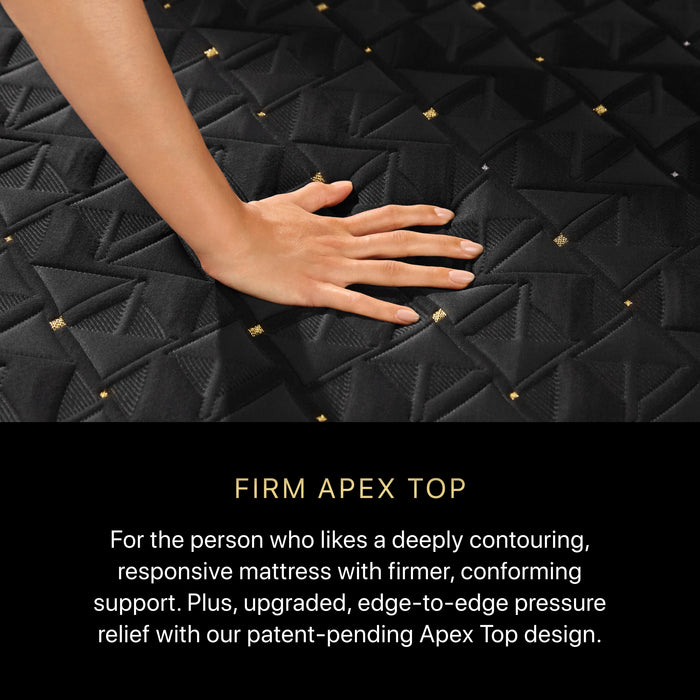 Beautyrest BlackÂ® Series Four 16" Hybrid Firm Apex Top Mattress