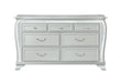 Aria Silver Dresser with LED