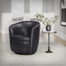 Parker Living Barolo 100% Italian Leather Swivel Club Chair