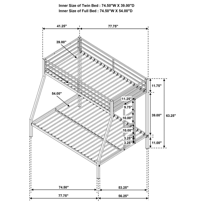 Alevera Bunk Bed - All Brands Furniture (NJ)