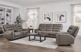 Parker Living Lawson - Sydney Brunette Power Zero Gravity Tilt Console Loveseat P2