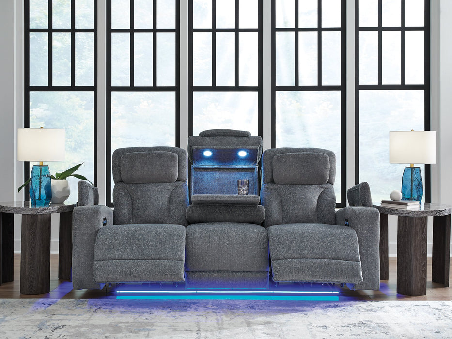 Studio Cave Power Reclining Sofa - All Brands Furniture (NJ)