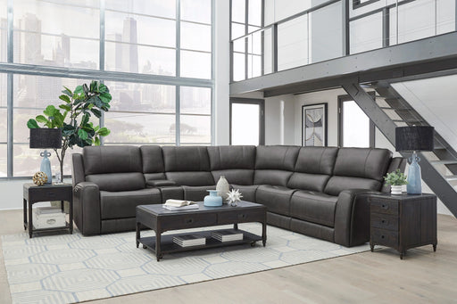 Parker Living Belmont 6 Piece Zero Gravity Power Reclining Sectional with Power Adjustable Headrests