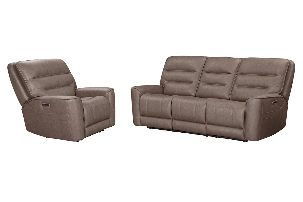 Parker Living Lawson - Sydney Brunette Zero Gravity Power Reclining Sofa and Recliner