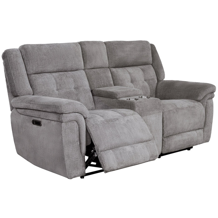 Parker Living Richland - Bristol Grey Power Reclining Sofa and Loveseat