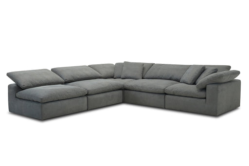 Parker Living Exhale - Mathis Thunder 5 Piece Modular Sectional