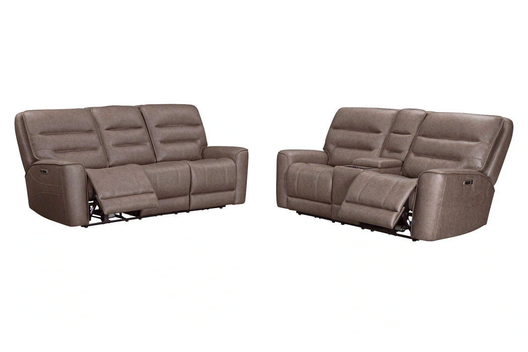 Parker Living Lawson - Sydney Brunette Zero Gravity Power Reclining Sofa and Loveseat