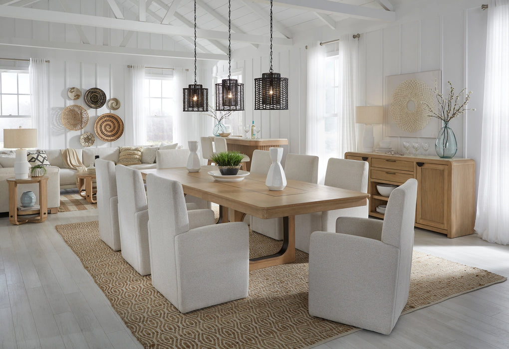 Parker House Escape - Dining 78 Inch Bar with Stone Top