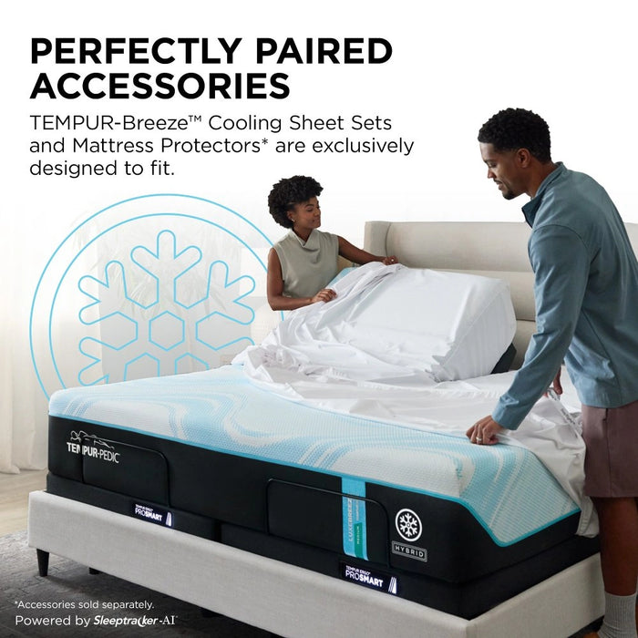 Tempur-Pedic LuxeBreeze Medium Hybrid Mattress