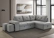 Roanne Pull-Out Sleeper Sectional Sofa - All Brands Furniture (NJ)