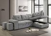 Roanne Pull-Out Sleeper Sectional Sofa - All Brands Furniture (NJ)