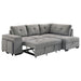 Roanne Pull-Out Sleeper Sectional Sofa - All Brands Furniture (NJ)