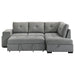 Roanne Pull-Out Sleeper Sectional Sofa - All Brands Furniture (NJ)