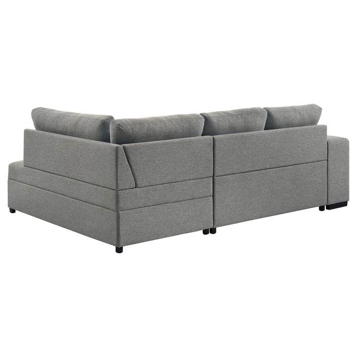 Roanne Pull-Out Sleeper Sectional Sofa - All Brands Furniture (NJ)