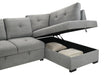 Roanne Pull-Out Sleeper Sectional Sofa - All Brands Furniture (NJ)