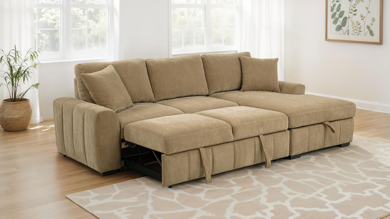Pastrana Pull-Out Sleeper Sectional Sofa - All Brands Furniture (NJ)
