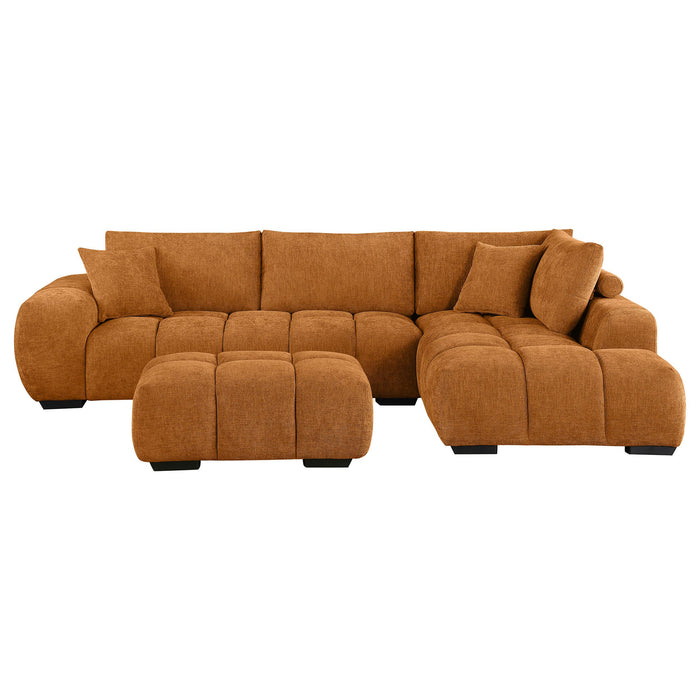 Camacho Upholstered Sectional Sofa with Ottoman Set - All Brands Furniture (NJ)