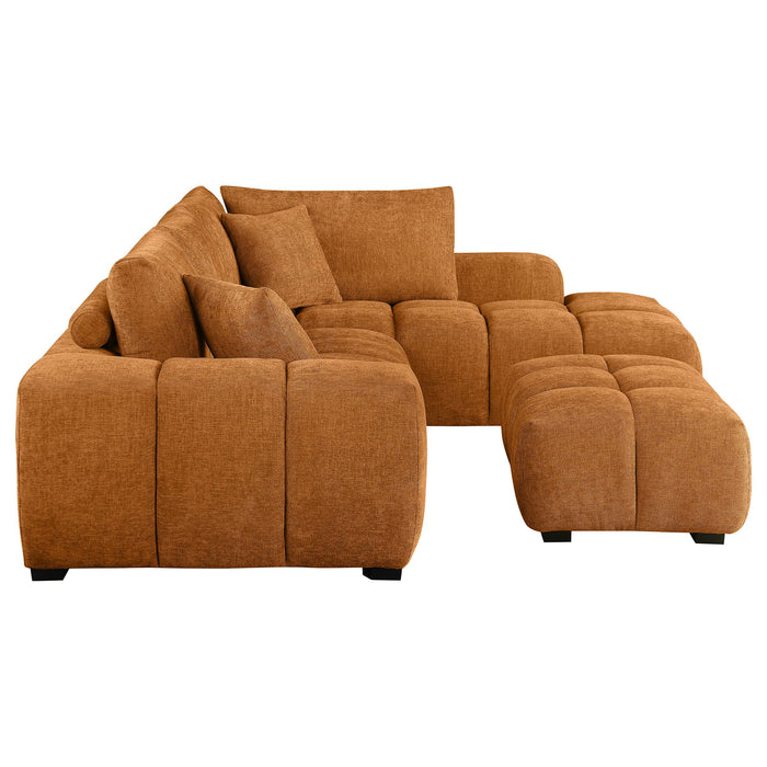 Camacho Upholstered Sectional Sofa with Ottoman Set - All Brands Furniture (NJ)