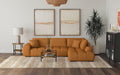 Camacho Upholstered Chaise Sectional Sofa Amber - All Brands Furniture (NJ)
