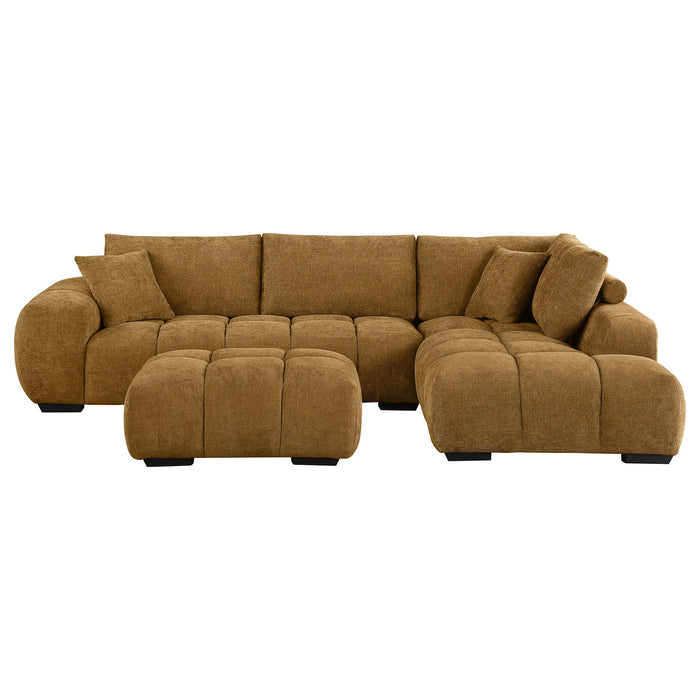 Camacho Upholstered Sectional Sofa with Ottoman Set - All Brands Furniture (NJ)