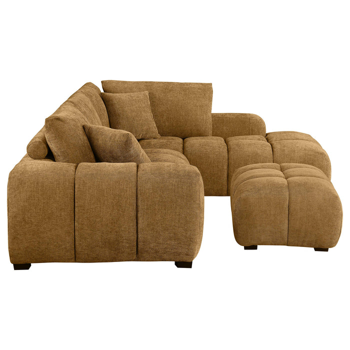 Camacho Upholstered Sectional Sofa with Ottoman Set - All Brands Furniture (NJ)