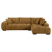 Camacho Upholstered Chaise Sectional Sofa Amber - All Brands Furniture (NJ)