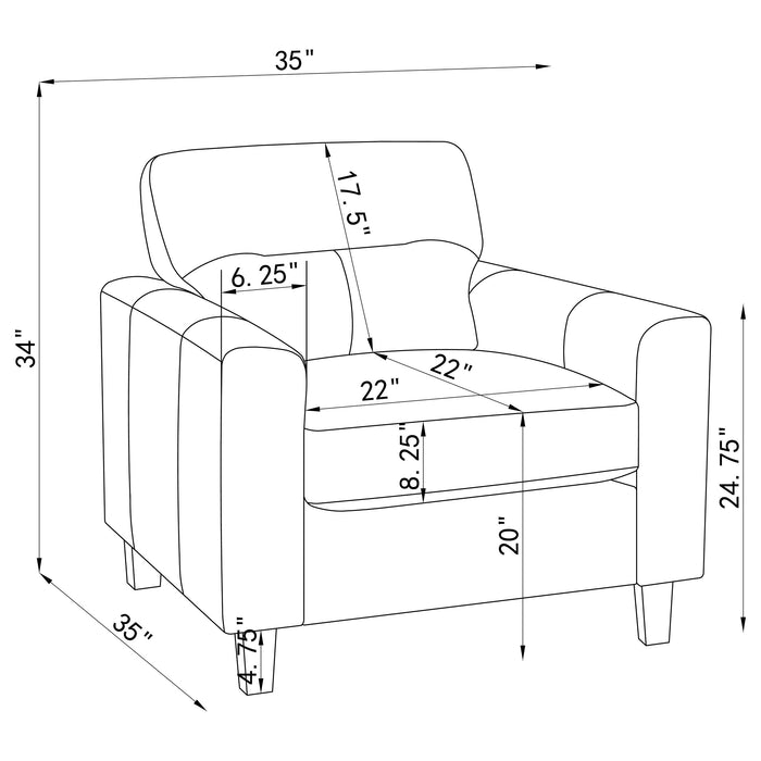 Scotland Sofa Set - All Brands Furniture (NJ)