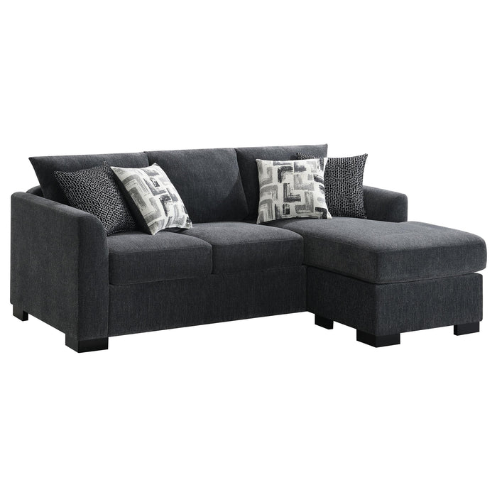 Storey Upholstered Sleeper Sectional Chaise Sofa - All Brands Furniture (NJ)