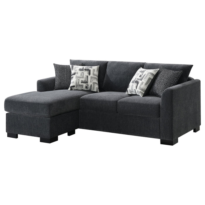 Storey Upholstered Sleeper Sectional Chaise Sofa - All Brands Furniture (NJ)