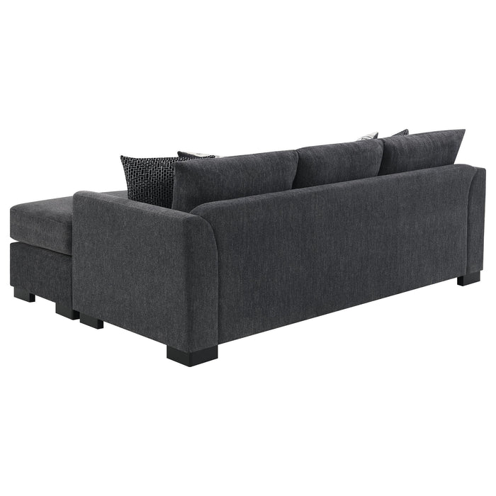 Storey Upholstered Sleeper Sectional Chaise Sofa - All Brands Furniture (NJ)