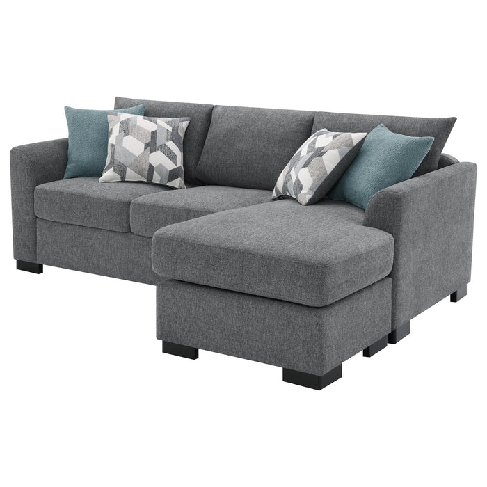 Storey Upholstered Sleeper Sectional Chaise Sofa - All Brands Furniture (NJ)