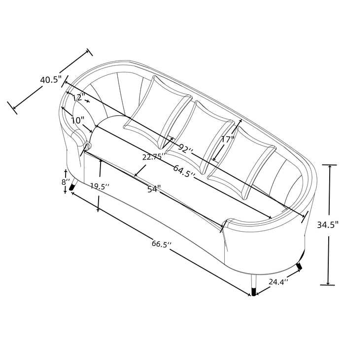 Ellorie Stationary Sofa - All Brands Furniture (NJ)