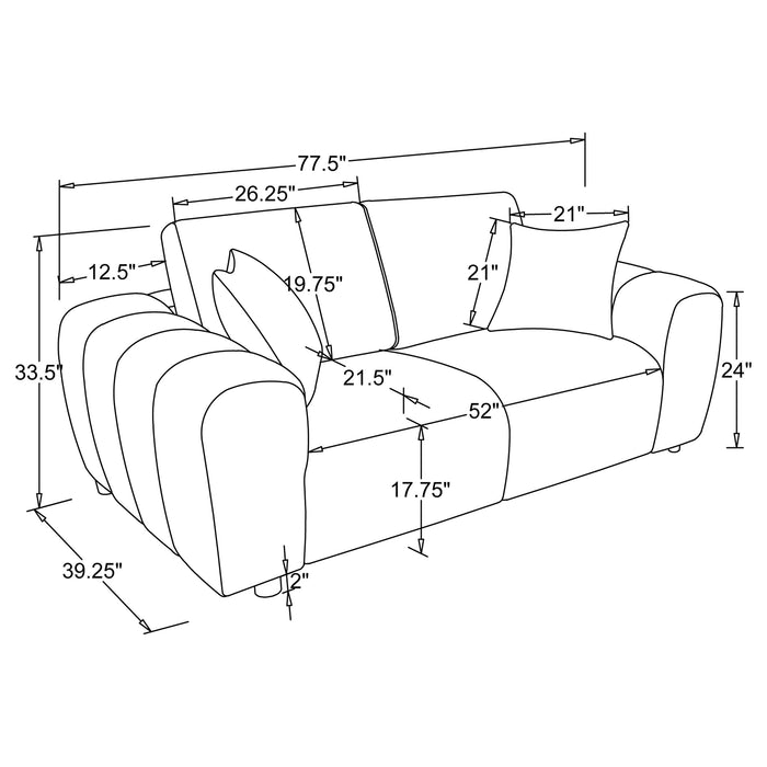 Burnett Sofa Set - All Brands Furniture (NJ)