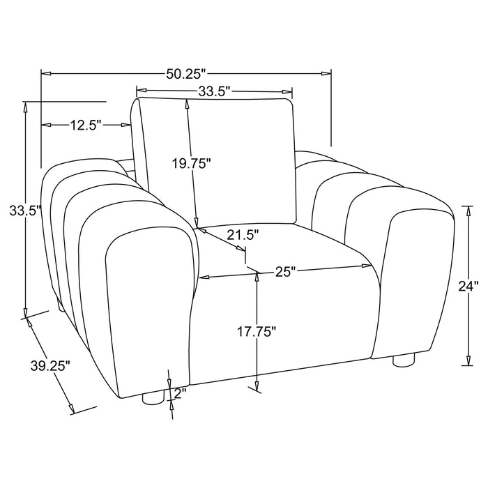 Burnett Sofa Set - All Brands Furniture (NJ)