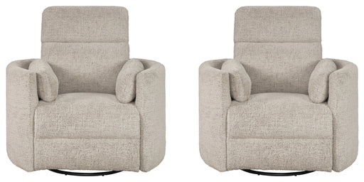 Parker Living Radius Manual Swivel Recliner Two Pack